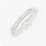 Wempe Solitaire Ring Weißgold 18 Karat Vorschau