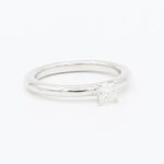 Wempe Solitaire Ring Weißgold 18 Karat Vorschau