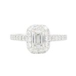Ring Platin Wempe mit Diamanten Vorschau