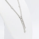 Collier Weissgold 18 Karat mit Diamanten Vorschau