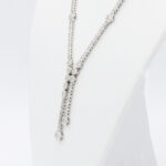 Collier Weissgold 18 Karat mit Diamanten Vorschau