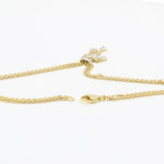 Collier gelbgold 18 Karat mit Diamanten Vorschau