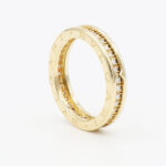 Bulgari B Zero Ring Gelbgold 18 Karat mit Diamanten Vorschau