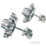 Ohrstecker mit Diamanten 585 Weißgold Vorschau
