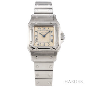 Cartier Santos Galbée Ref. 966930 inkl. Papieren 1990
