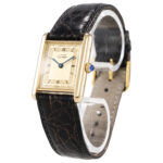 Cartier Tank Silber vergoldet Ref 81006 Vorschau