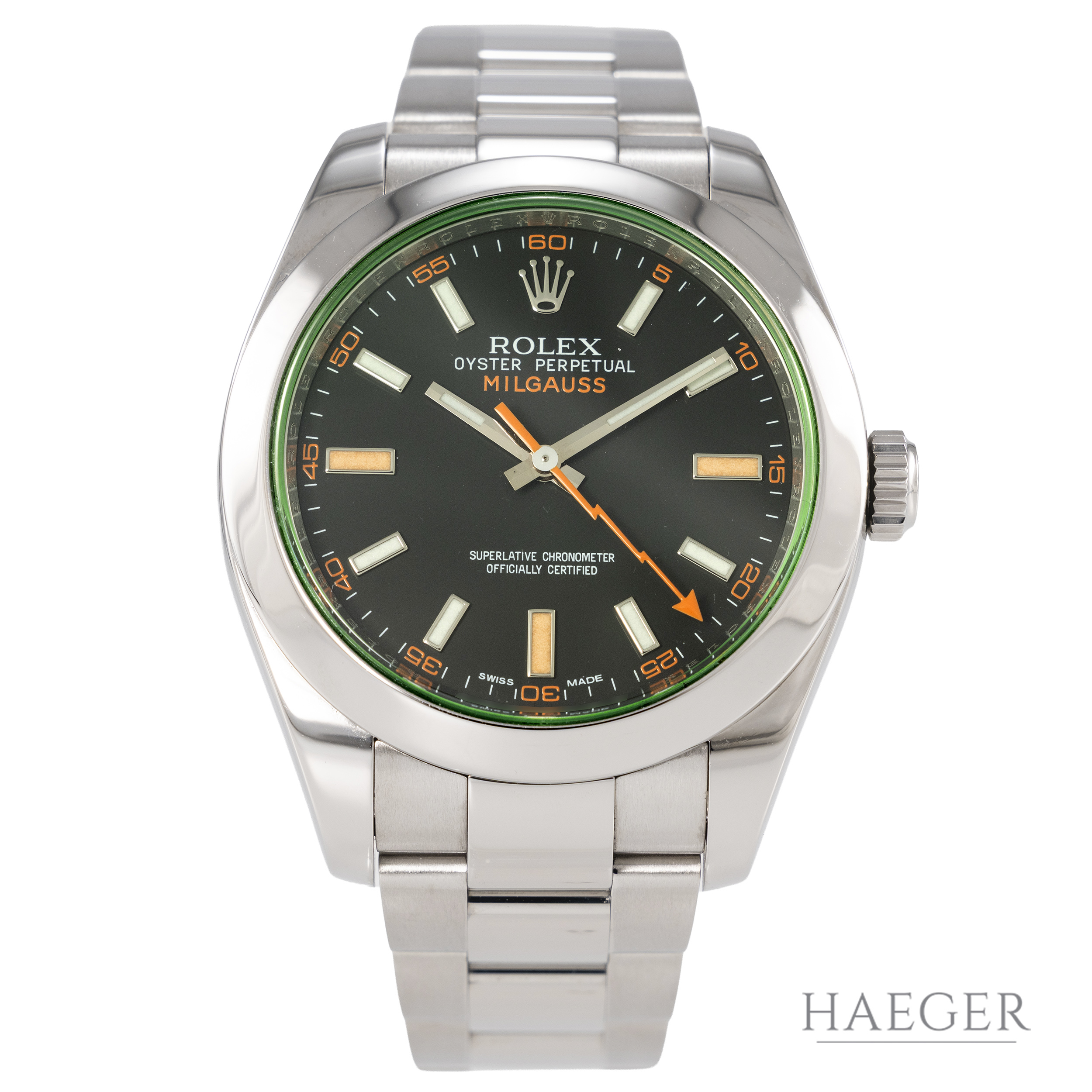 Rolex Milgauss Ref. 116400GV Full Set 2011