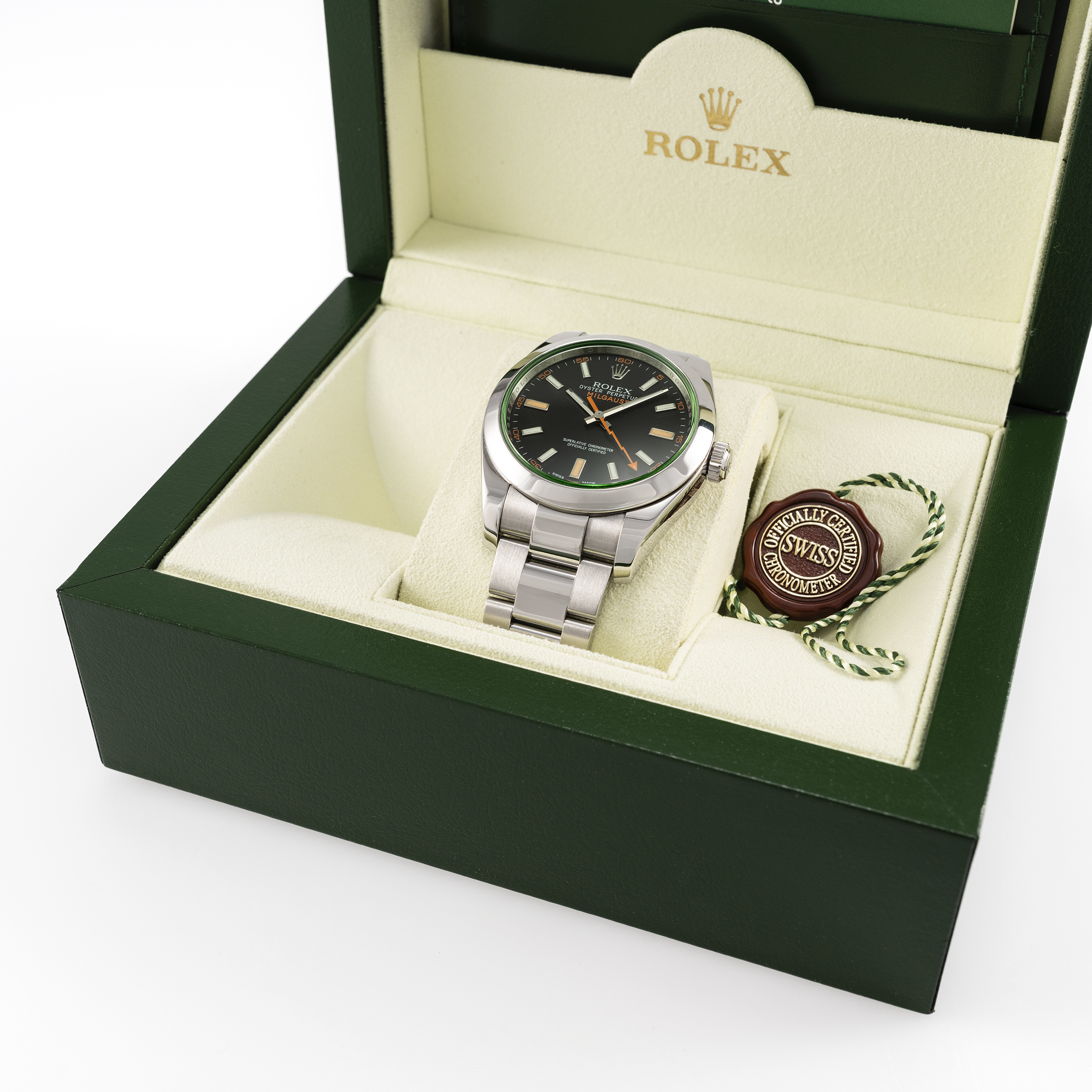 Rolex Milgauss Ref. 116400GV Full Set 2011