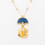 Lapponia Balak Collier mit Lapis 585/- Gelbgold Vorschau