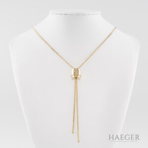 Piaget Possession Collier mit Diamanten 40 bis 60 cm 750 Gelbgold inkl. Zertifikat 2008