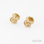 Wellendorff Seidenknoten Ohrstecker mit Diamanten Gelbgold Vorschau