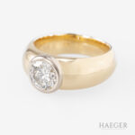Solitaire-Ring mit 1,50 ct Gr. 58 750/- Gelbgold Vorschau