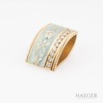 Wellendorff Hortensia Anhänger mit Diamanten 750 Gelbgold Vorschau
