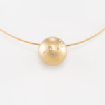 Niessing Sternenhimmel Collier mit Diamanten 42 cm 750 Gelbgold Vorschau