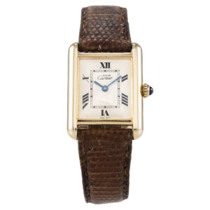 Cartier Tank Vermeil Ref 2415 inkl Box
