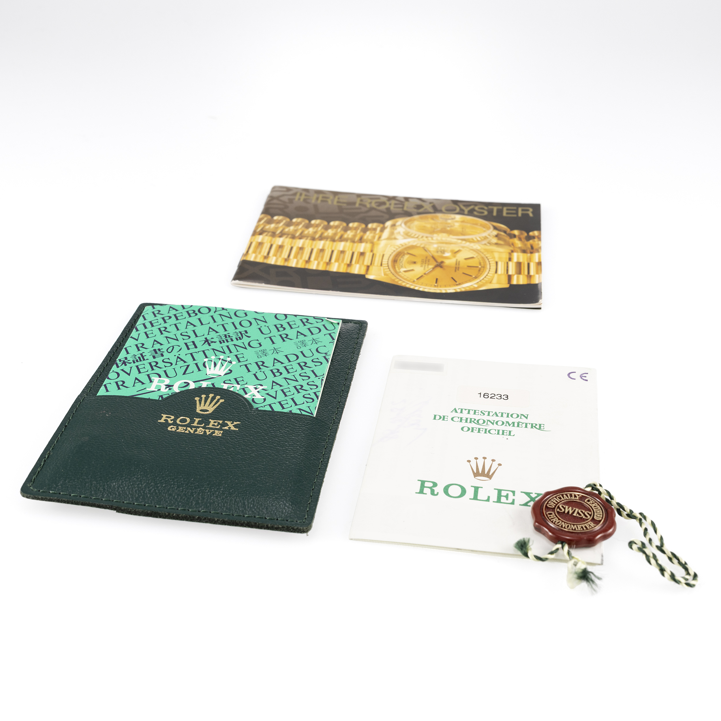 Rolex Datejust 36 Ref 16233 inkl Papieren 1998