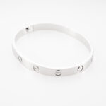Cartier Love Armreif klassisches Modell 17 cm Weißgold Full Set 2023 Vorschau