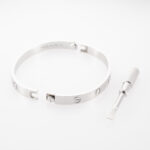 Cartier Love Armreif klassisches Modell 17 cm Weißgold Full Set 2023 Vorschau