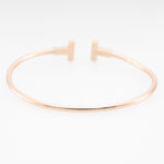 Tiffany Co Wire Armreif 16 cm Rosegold Vorschau