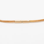 Solitaire-Collier 3reihig 45 cm Gelbgold Vorschau