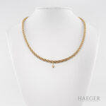 Wellendorff Comtesse Kordel-Collier 42cm Gelbgold Vorschau