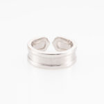 Cartier Double C Ring Gr49 Weißgold Vorschau