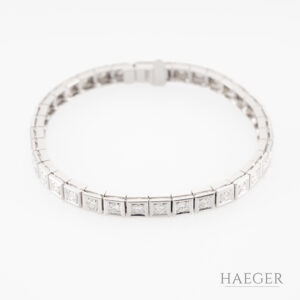 Tennisarmband mit ca. 2,00 ct Diamanten | 18 cm | 750/- Weißgold
