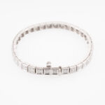 Tennisarmband mit ca 2ct Diamanten 18 cm Weißgold Vorschau