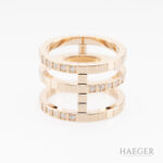 Chopard Ice Cube Ring Gr 54 Rosegold inkl Zertifikat Vorschau