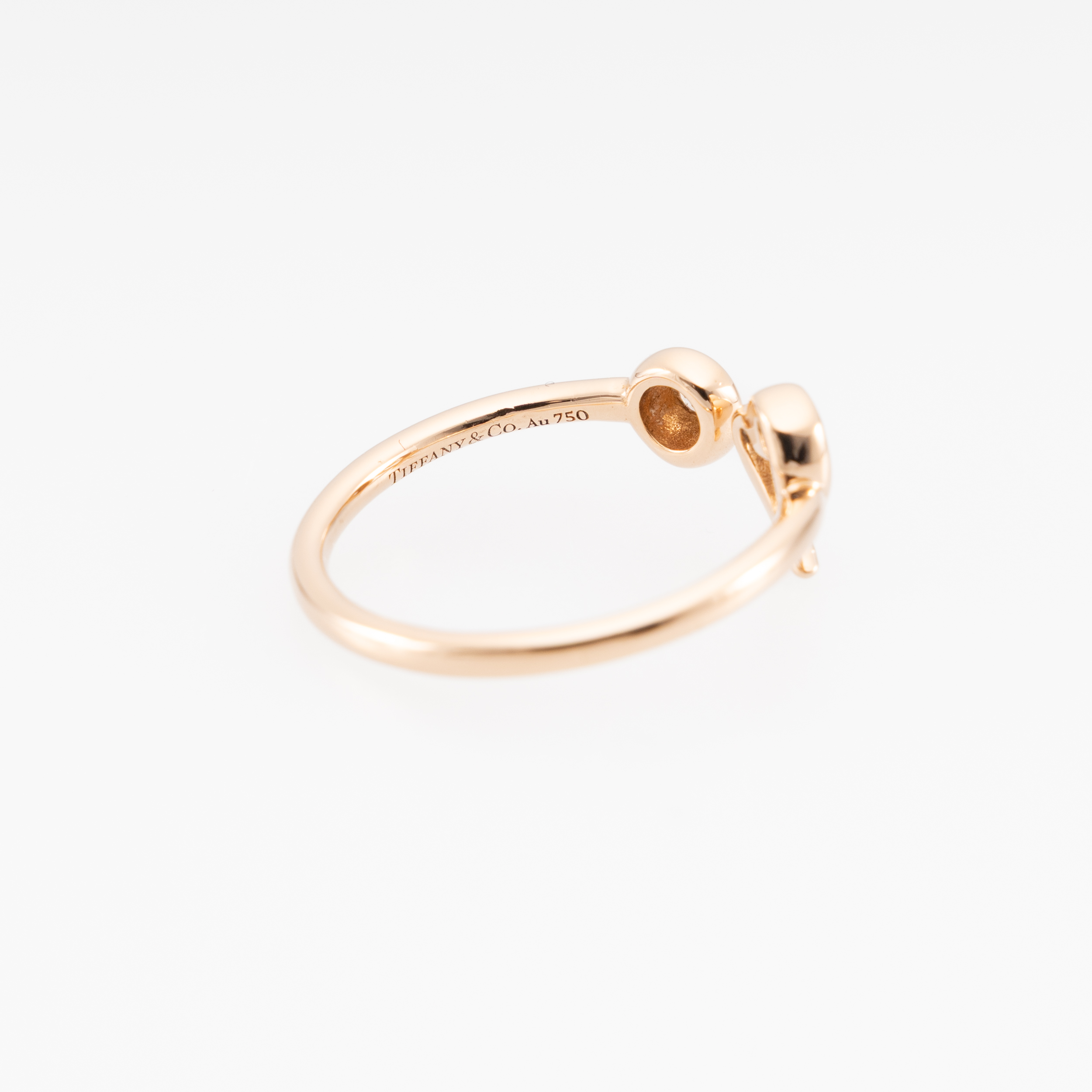 Tiffany Co Paloma Picasso Graffiti Ring Gr52 Rosegold