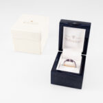 Wellendorff Aubergine Ring Gr59 Gelbgold Weißgold inkl Etui Vorschau