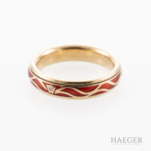 Wellendorff Feuerschimmer Ring Gr 55 750 Gelbgold
