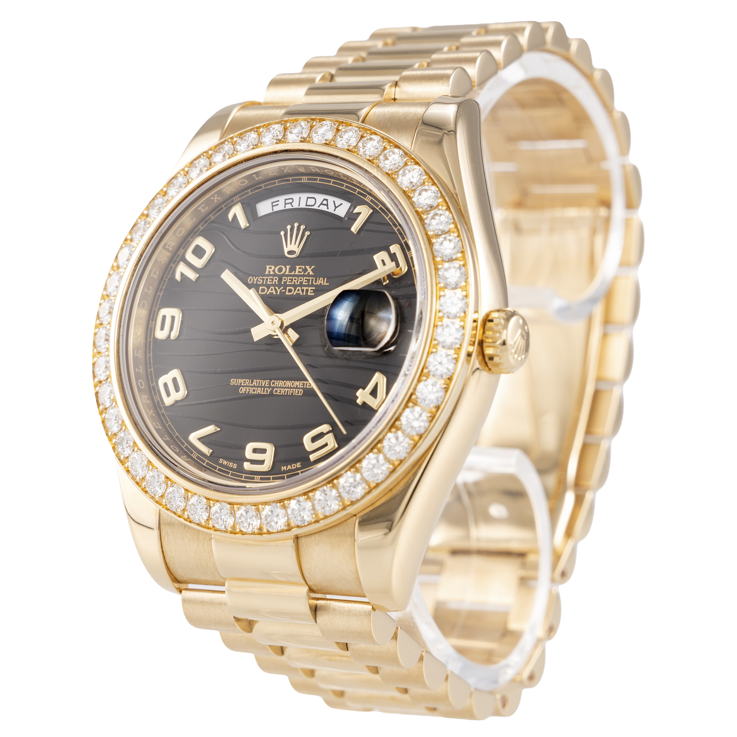 Rolex Day-Date II Ref 218348 Full Set 2010