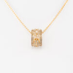 Bulgari Parentesi Kette mit Diamanten 45cm Gelbgold inkl Etui Vorschau