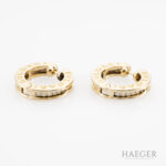 Bulgari Bzero1 1Band Creolen mit Diamanten Gelbgold inkl Etui Vorschau