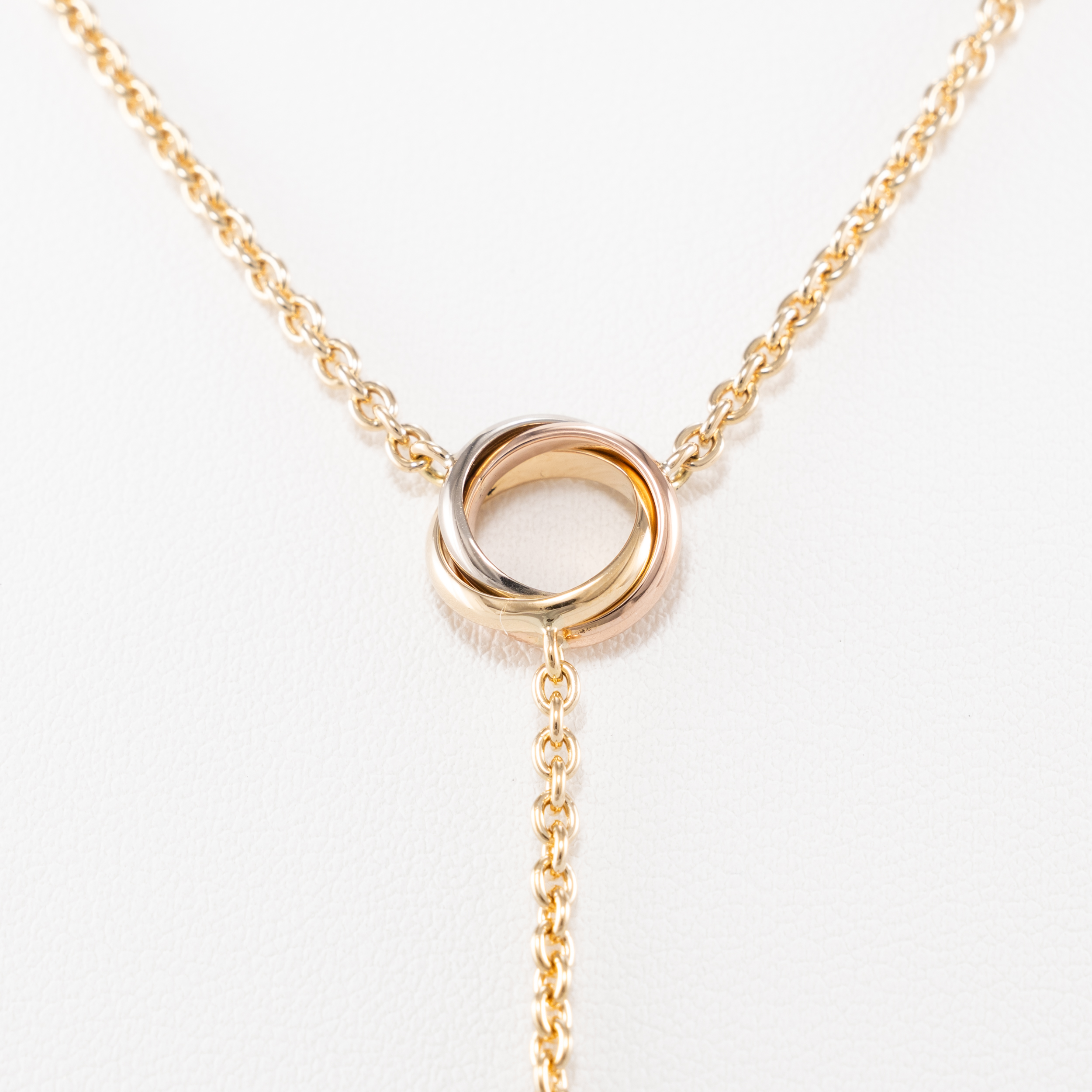 Cartier Trinity Y-Collier 45cm inkl Etui