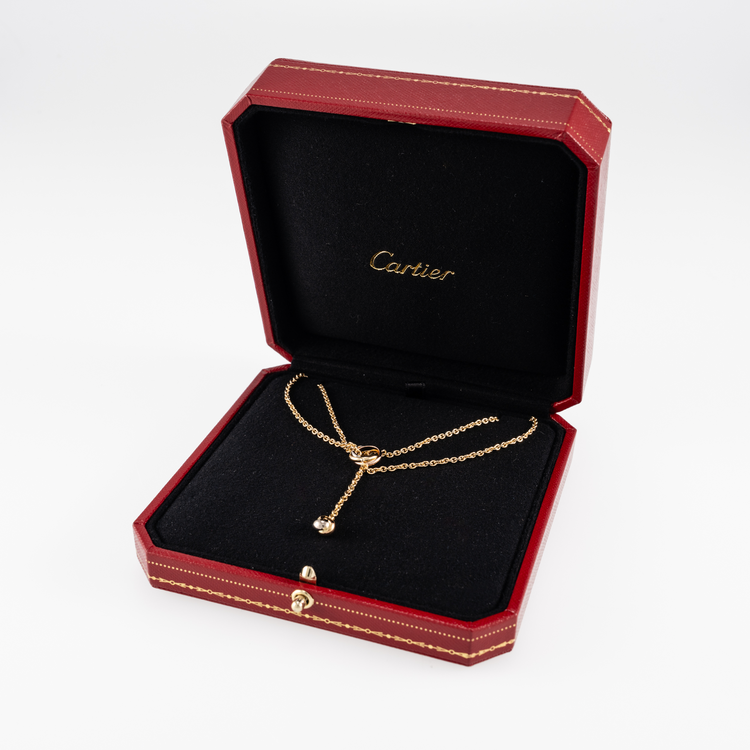 Cartier Trinity Y-Collier 45cm inkl Etui