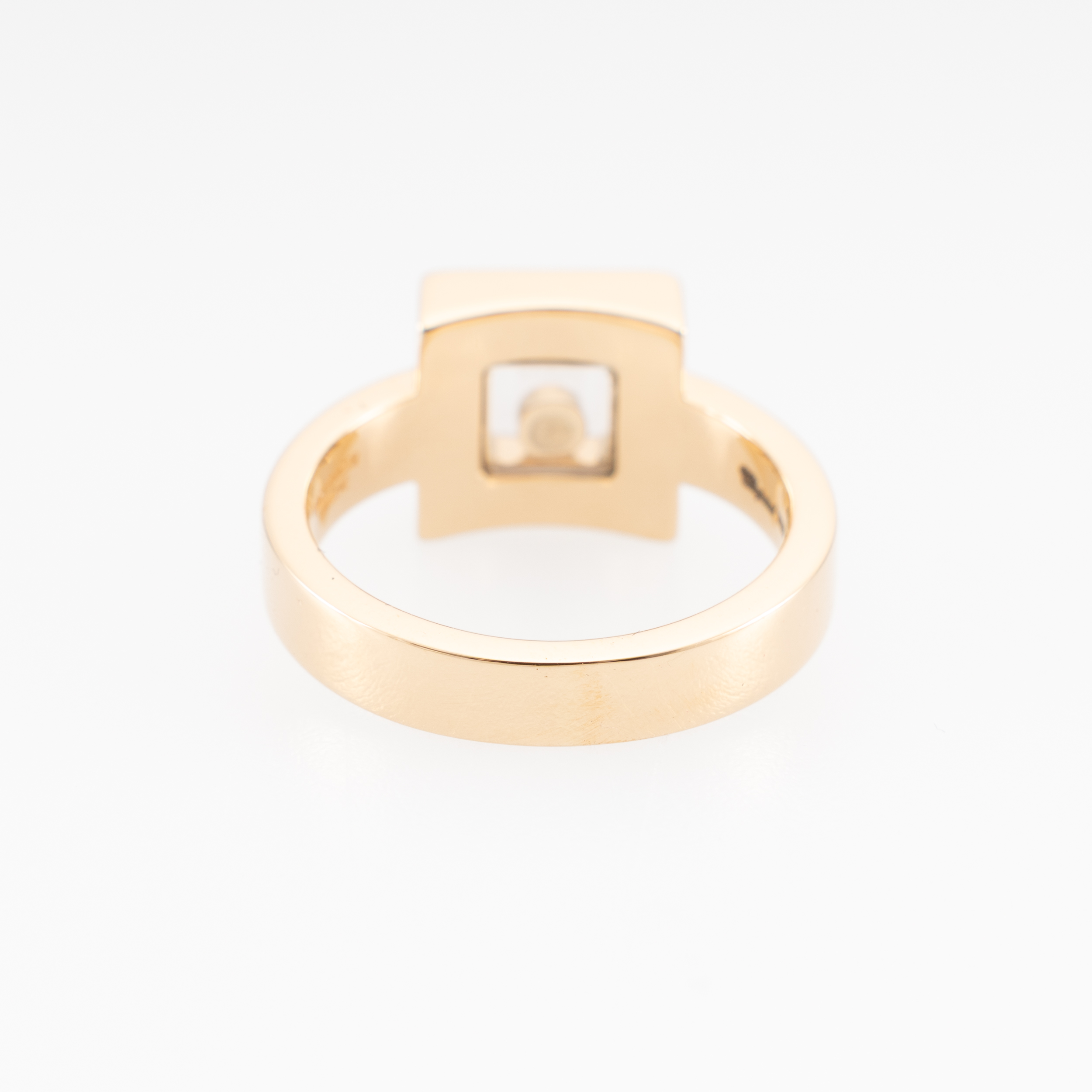 Chopard Happy Diamonds Ring mit Saphiren Gr55 Gelbgold inkl Zertifikat 2010
