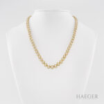 Tenniscollier mit ca 3ct Diamanten 40cm Gelbgold Vorschau
