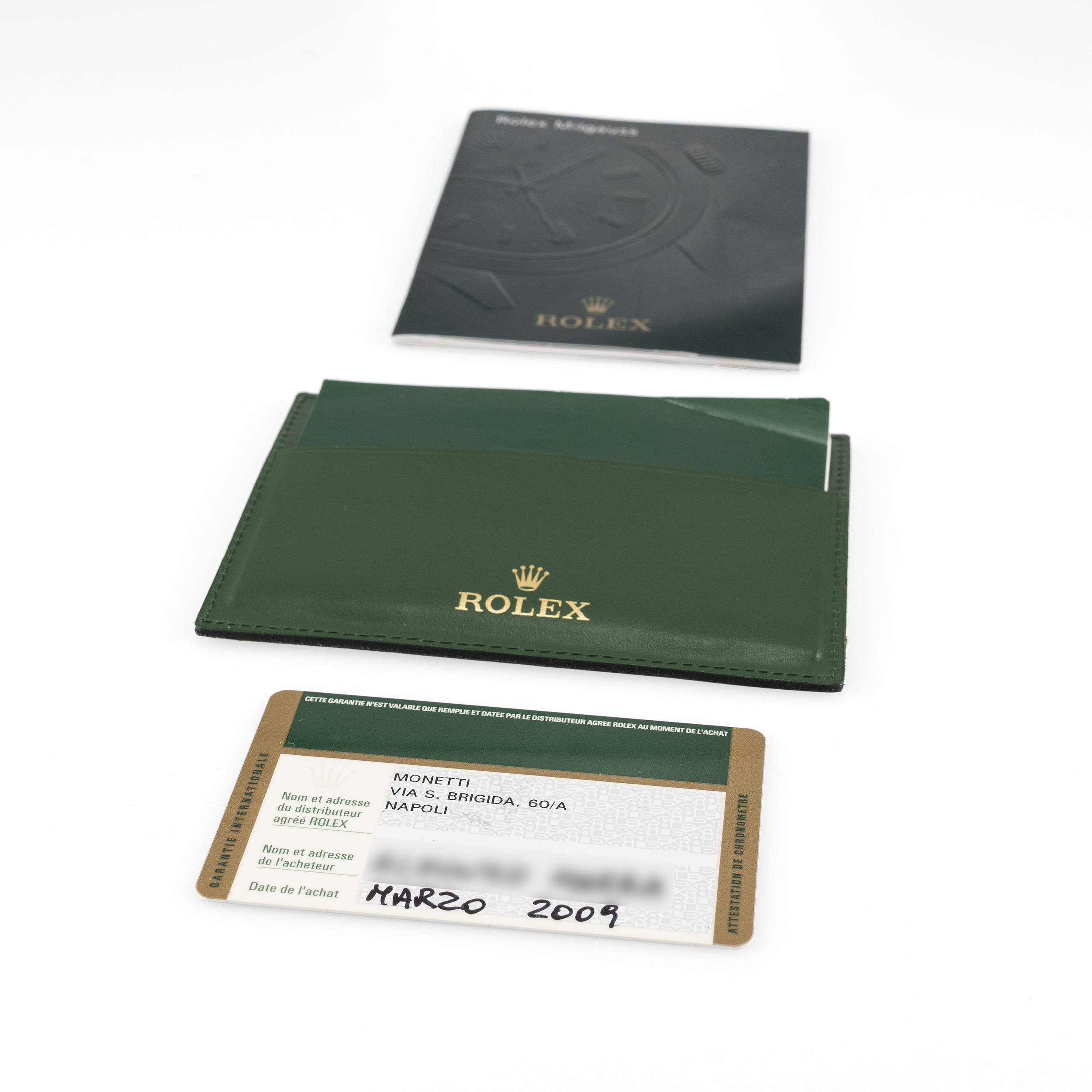 Rolex Milgauss Ref 116400 Full Set 2009
