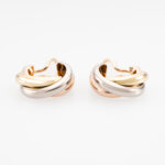 Cartier Trinity Clip-Creolen Full Set 1990 Vorschau