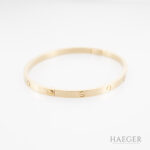 Cartier Love Armreif kleines Modell 17cm Gelbgold Full Set 2021 Vorschau