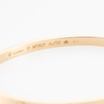 Cartier Love Armreif kleines Modell 17cm Gelbgold Full Set 2021 Vorschau