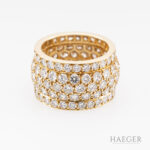 Cartier Nigeria Ring mit 5 ct Diamanten Gr 50 Gelbgold Full Set 1996 Vorschau