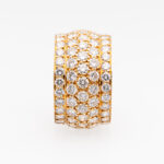 Cartier Nigeria Ring mit 5 ct Diamanten Gr 50 Gelbgold Full Set 1996 Vorschau