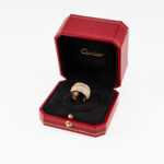 Cartier Nigeria Ring mit 5 ct Diamanten Gr 50 Gelbgold Full Set 1996 Vorschau