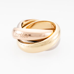 Cartier Trinity Ring extragroßes Modell Gr53 Full Set 2024