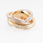 Cartier Trinity Ring mit Diamanten Gr55 Full Set 2024 Vorschau