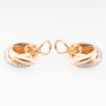 Cartier Trinity Creolen mit Diamanten klassisches Modell Full Set 2024 Vorschau