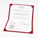 Cartier Trinity Creolen mit Diamanten klassisches Modell Full Set 2024 Vorschau